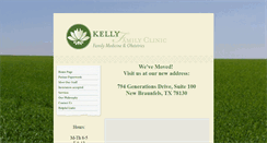 Desktop Screenshot of kellyfamilyclinic.com